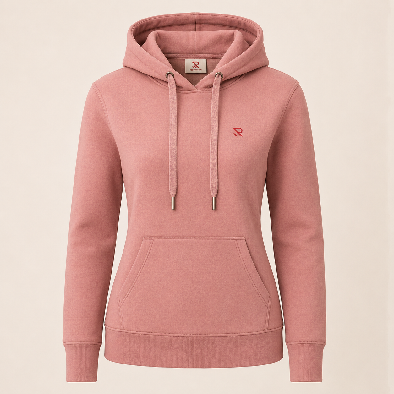 Red Fashion bold women hoodie